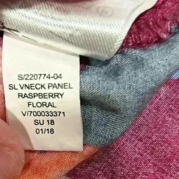 Old Navy Sleeveless Tie-Neck Mini Shift Dress Hawaiian Floral Viscose Size XS - Picture 5 of 6